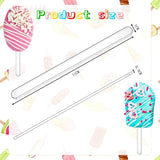 20-100PCS Reusable Cakesicle Acrylic Ice Cream Sticks DIY Crafts