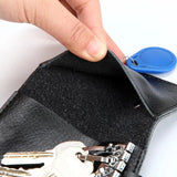 Leather Keychain Men Women Key Holder Organizer Card Holder