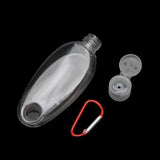 5Pcs 30ml 60ml Reusable Mini Empty Spray Bottle Sanitizer Travel Holder Keychain