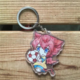 Inazuma Eleven Gekijouban Q Strap Keychain
