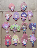 Pripara Anime Keychain Set