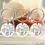 Baby Keychain Personalized Name Date Of Birth Weight Time Height D0103