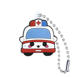 20PCS PVC Keychain Medical Series Heart Nurse Pill Keyring Key Chain Accessories