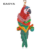 Spring Casual Colour Parrot Car Key Chains Bag Hanging Accessories