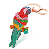 Spring Casual Colour Parrot Car Key Chains Bag Hanging Accessories