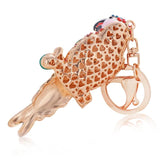 Spring Casual Colour Parrot Car Key Chains Bag Hanging Accessories