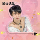 Anime Keychain Skating Hanyu Yuzuru Acrylic Keyring strap Figure