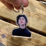 Anime Keychain Skating Hanyu Yuzuru Acrylic Keyring strap Figure