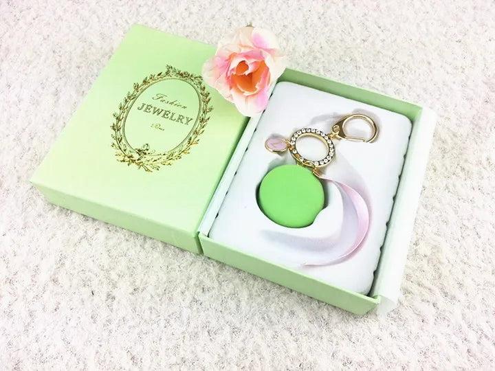 Macaron Pendant Key Chain for Women Girls Bag Charm Car Keychain