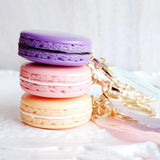 Macaron Pendant Key Chain for Women Girls Bag Charm Car Keychain
