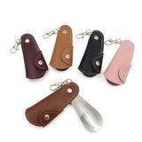 Metal Leather Shoehorn Portable Unisex Shoe Lifter Hanging Deduction