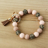 Leopard Zircon Keychain for Women Girls