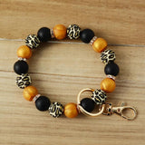 Leopard Zircon Keychain for Women Girls