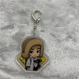 Golden Kamuy Sugimoto Saichi Keychain Acrylic Keyring Strap Figure