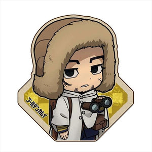 Golden Kamuy Sugimoto Saichi Keychain Acrylic Keyring Strap Figure