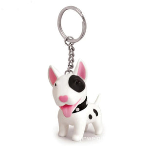 Colorful Dog Keychain Bag Pendant for Men Women