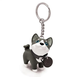 Colorful Dog Keychain Bag Pendant for Men Women