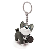 Colorful Dog Keychain Bag Pendant for Men Women