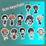 Bungou Stray Dogs Dazai Osamu Edogawa Ranpo Keychain