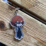 Bungou Stray Dogs Dazai Osamu Edogawa Ranpo Keychain