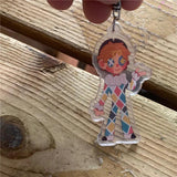 Anime Keychain Luca Balsa Identity V Photographer Acrylic Strap Figure