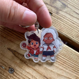 Danganronpa Asahina Aoi Sakura Oogami Keychain Acrylic Keyring strap