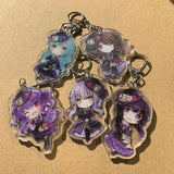Roselia Yukina Sayo Acrylic Keychain Figure Keyring