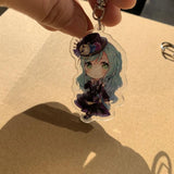 Roselia Yukina Sayo Acrylic Keychain Figure Keyring
