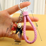 Spirited Away No Face Keychain - Miyazaki Hayao Comic Fans Jewelry