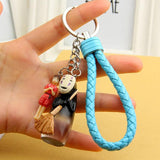 Spirited Away No Face Keychain - Miyazaki Hayao Comic Fans Jewelry