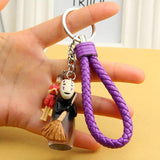 Spirited Away No Face Keychain - Miyazaki Hayao Comic Fans Jewelry