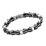 Vintage Bicycle Chain Men Wide Bracelet Motorcycle Accessories Men Jewelry