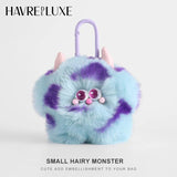 Calf Fur Monster Handbag Pendant Keychain