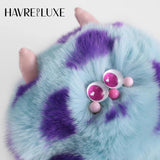 Calf Fur Monster Handbag Pendant Keychain