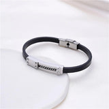Men's Stainless Steel Bangle Metal Bracelet Goth Punk Party Jewelry
