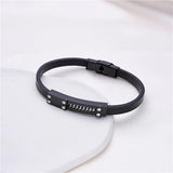 Men's Stainless Steel Bangle Metal Bracelet Goth Punk Party Jewelry