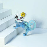 Cute Cat Brooch Pin Jewelry Accessory