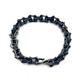 Punk Brass S Hook Chain Linked Geometric Bracelets Vintage Cuff Jewelry