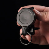 High Steel Wire Rope Keychain Retractable Metal Key Chain