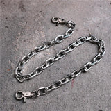 Punk Hip-hop Leather Belts Waist Chain Male Pants Chain