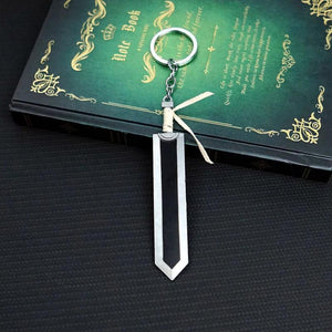 Berserk Guts Sword Keychain Metal Key Chain Men Women Car Key Ring llaveros