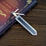 Berserk Guts Sword Keychain Metal Key Chain Men Women Car Key Ring llaveros