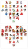 10pcs Lucky Cats Jingle Bells Christmas DIY Crafts Lanyard Accessory Key Chain