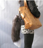 Fox Tail Fur Keychain Tassel Large Charm A73