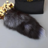 Fox Tail Fur Keychain Tassel Large Charm A73