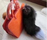 Fox Tail Fur Keychain Tassel Large Charm A73