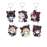 Collar x Malice Hoshino Ichika Yanagi Aiji Keychain Strap Figure