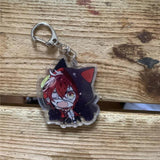 Collar x Malice Hoshino Ichika Yanagi Aiji Keychain Strap Figure