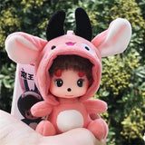 Devil Baby Couple Plush Holiday Gift Doll Keychain Car Ornaments