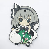 Touhou Project Japanese figure rubber Silicone mobile phone charms